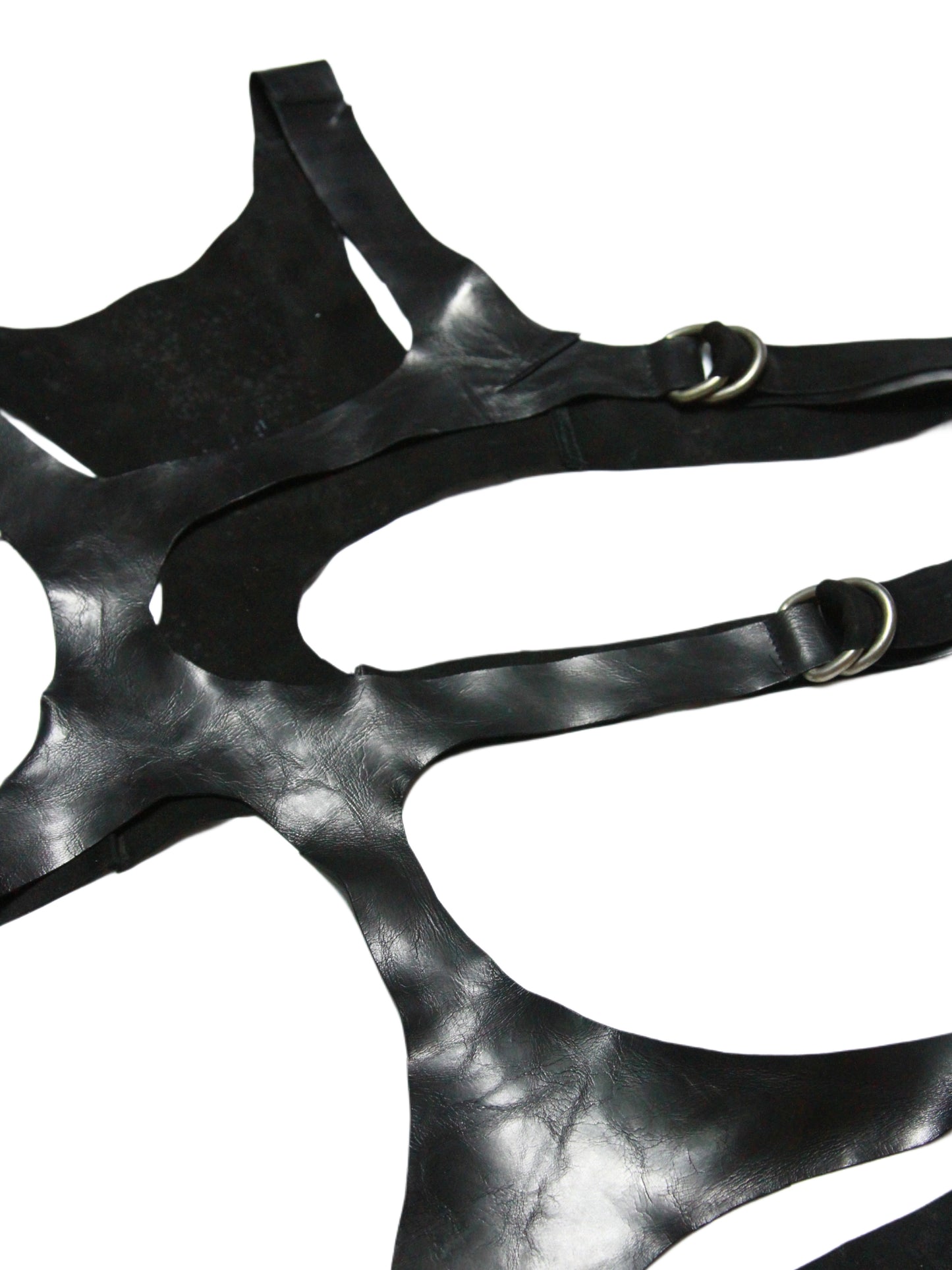 - LĮER - LEATHER CHEST BELT -