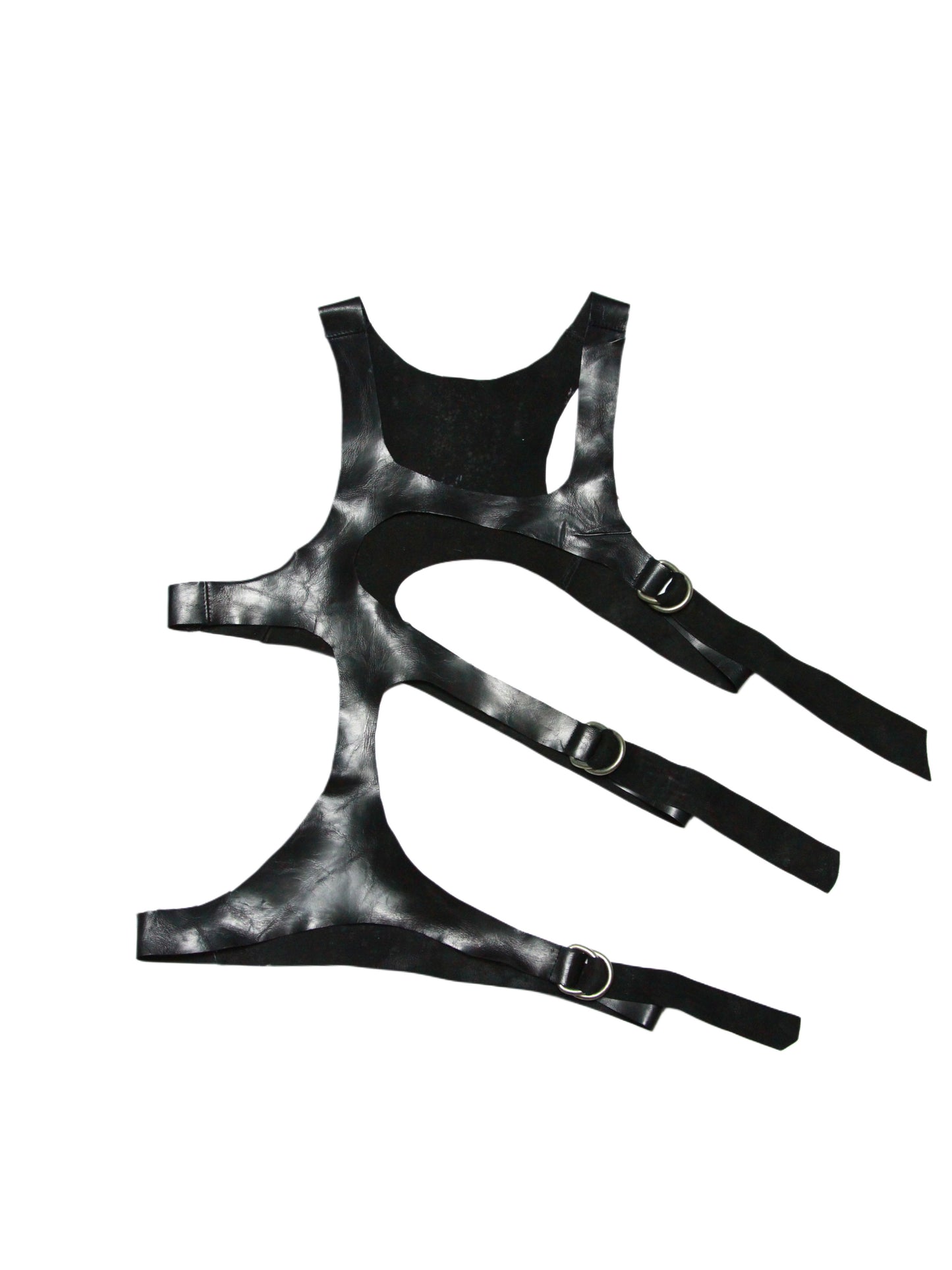 - LĮER - LEATHER CHEST BELT -
