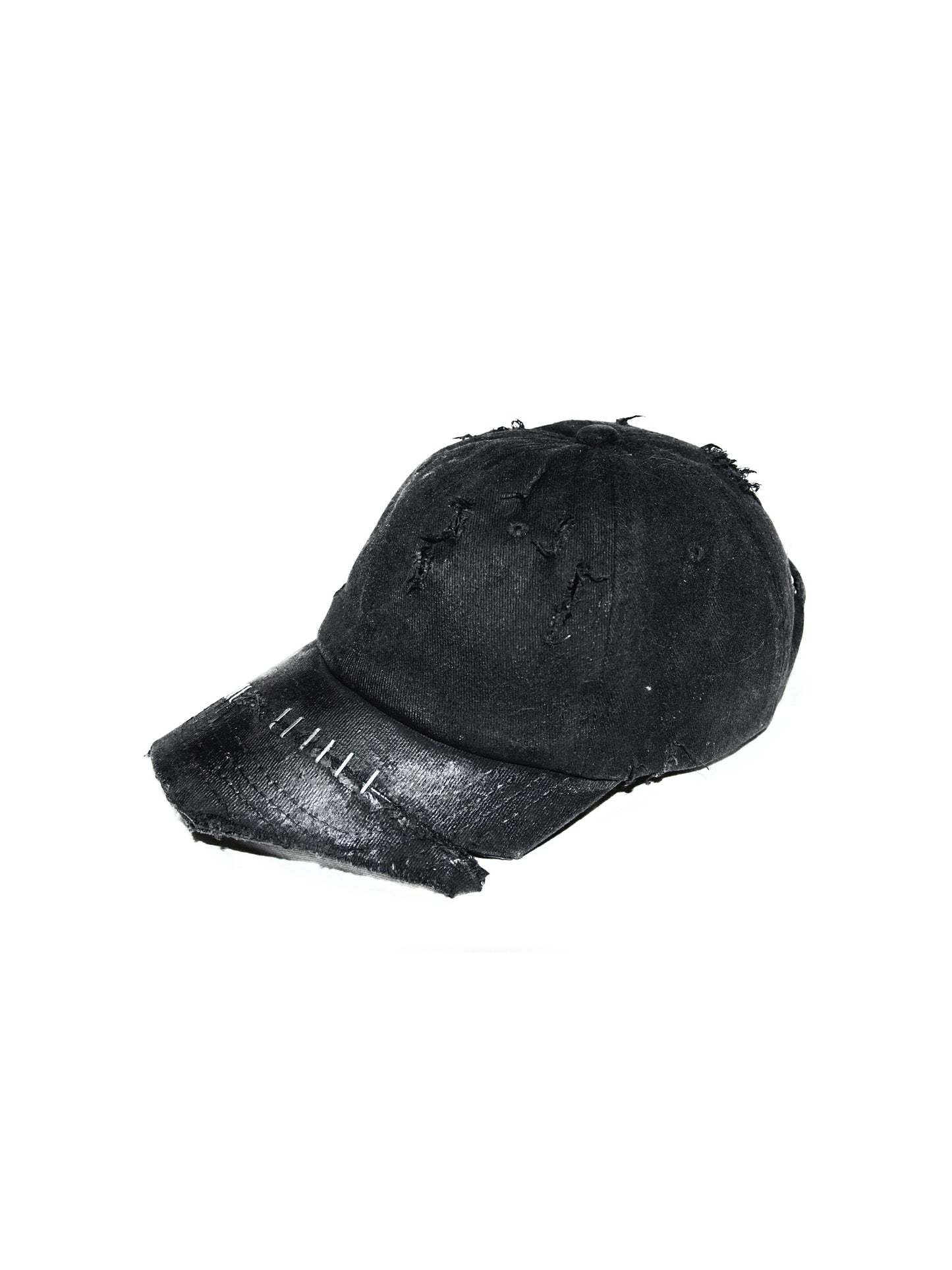-CØUDR- WAX COATED DESTROYED CAP -