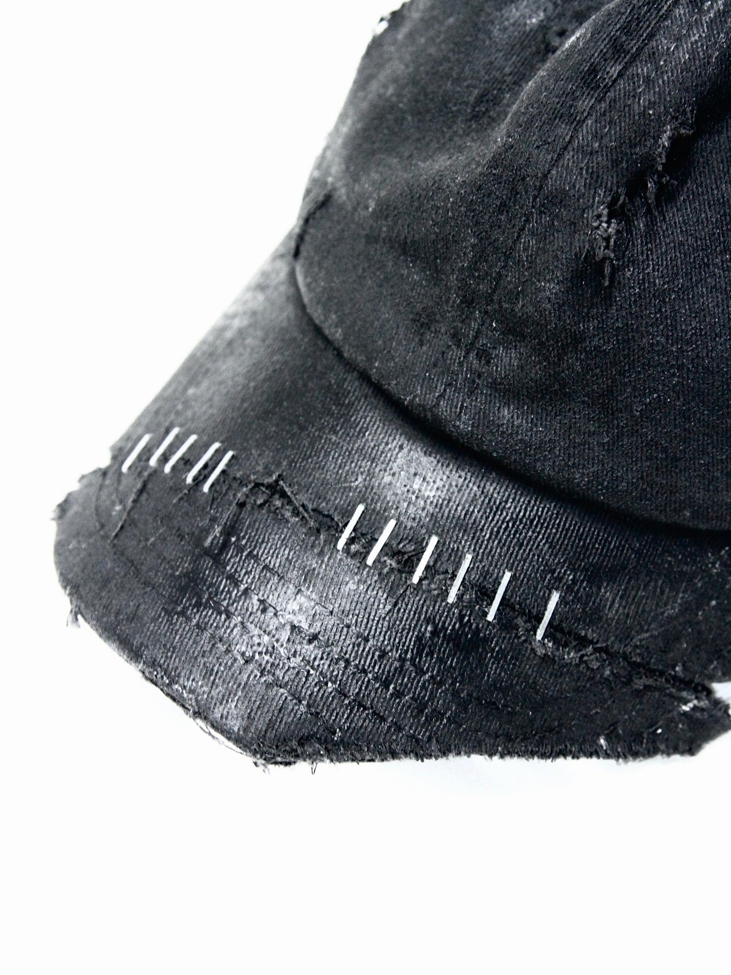 -CØUDR- WAX COATED DESTROYED CAP -