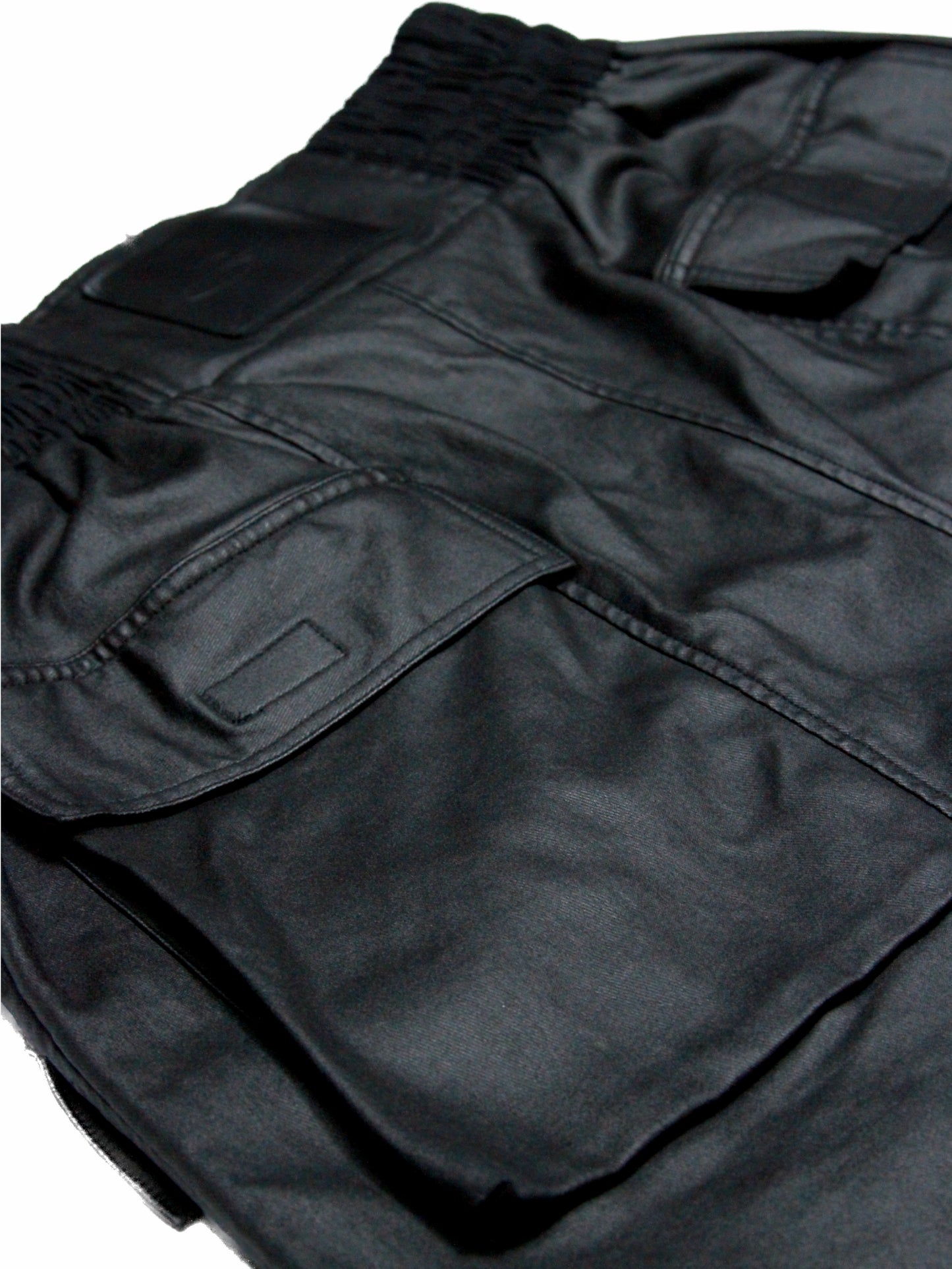 - BØXĘ - WAXED COATED BOXING SHORTS -