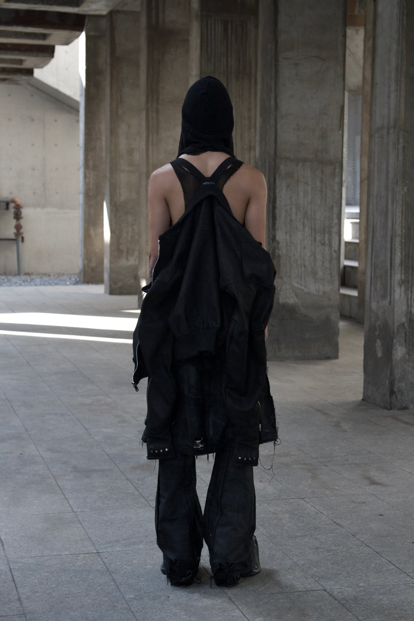 ÇREUX - PRØSTHETIC GLØVE BOMBER - BLACK